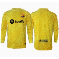 Echipament fotbal Barcelona Portar Tricou Acasa 2024-25 maneca lunga